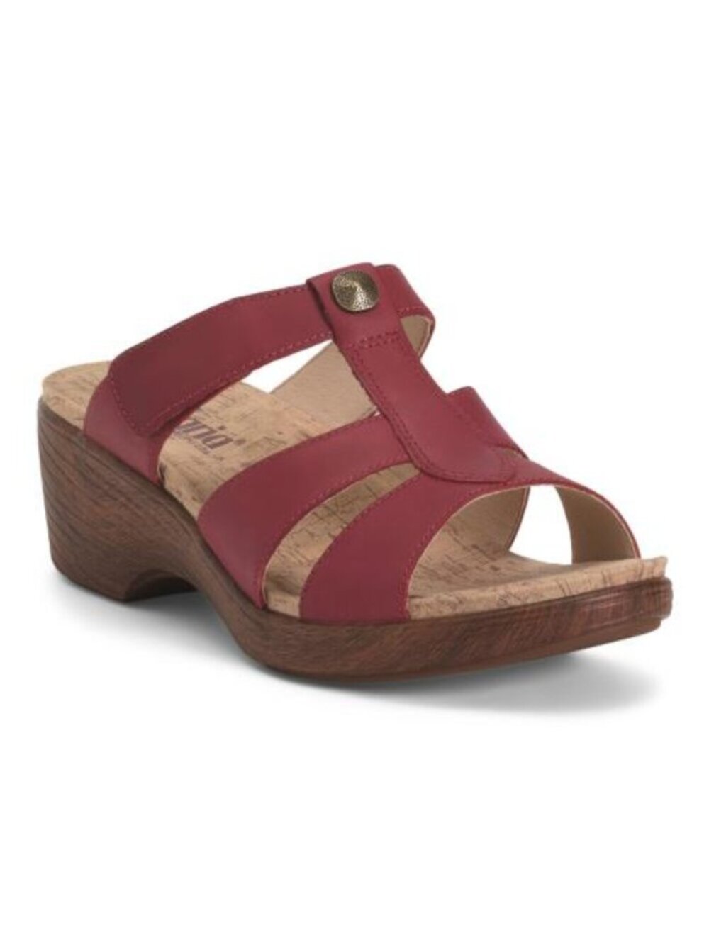 ALEGRIA Leather Shantal Comfort Heeled Sandals